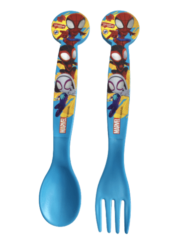 Spider-Man ske og gaffel