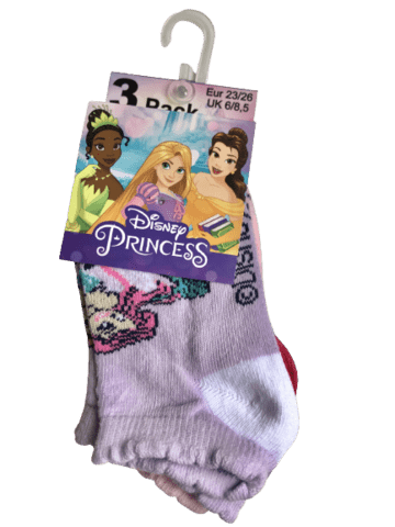 Disney Princess Strømper, 3 par