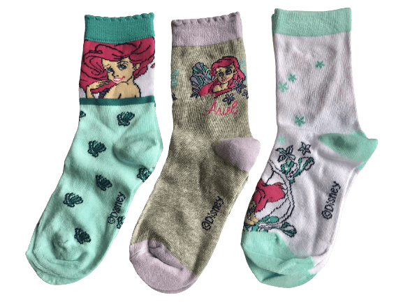 Disney Princess Strømper, 3 par