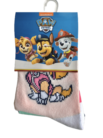 Paw Patrol Strømper, 3 par