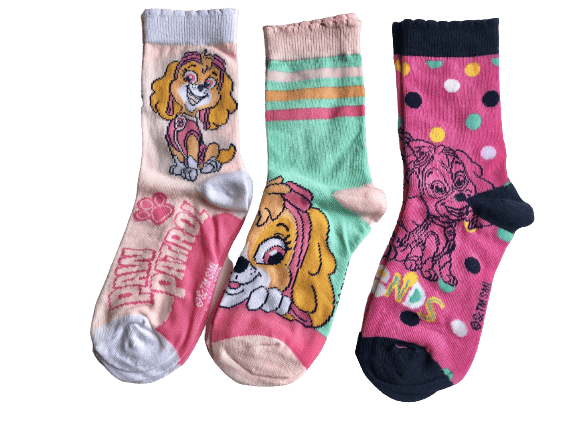 Paw Patrol Strømper, 3 par