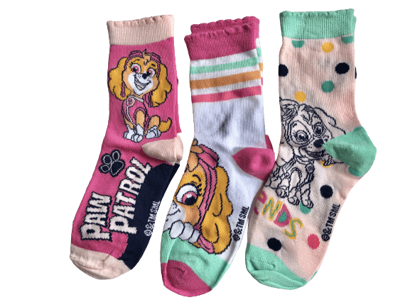 Paw Patrol Strømper. 3 par