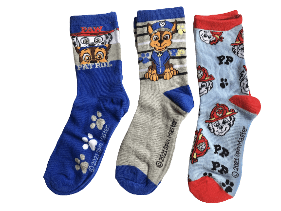 Paw Patrol Strømper, 3 par
