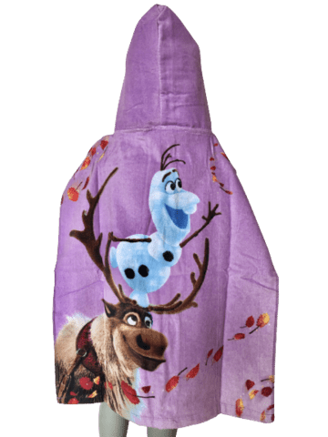 Disney Frost Badeponcho Med Elsa & Anna