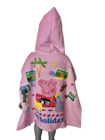 GURLI GRIS BADEPONCHO