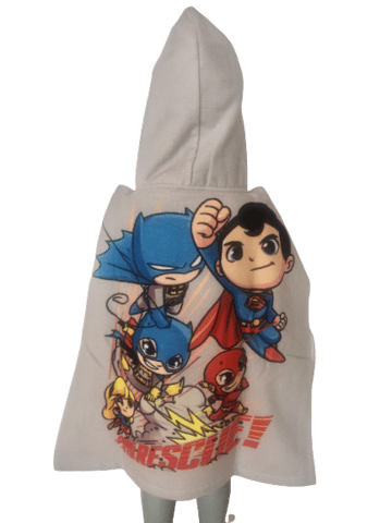 DC SUPER FRIENDS BADEPONCHO
