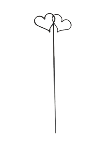 Hjertespyd Dobbelt  I Metal