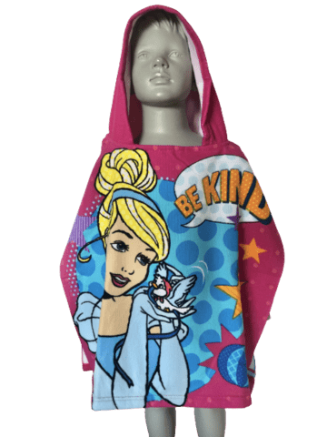 DISNEY PRINCESS BADEPONCHO