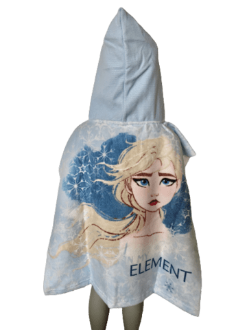 DISNEY FROZEN BADEPONCHO MED ELSA & ANNA