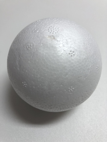 Styroporkugle Ø 70 mm, 2 stk.