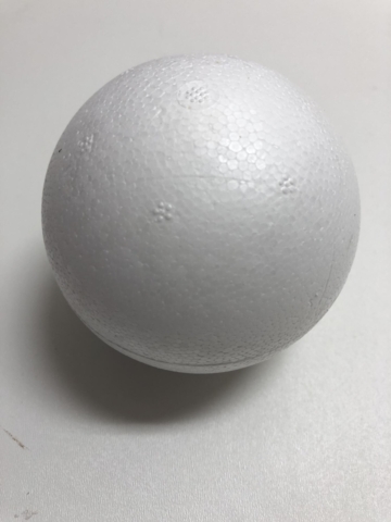 Styroporkugle Ø 80 mm