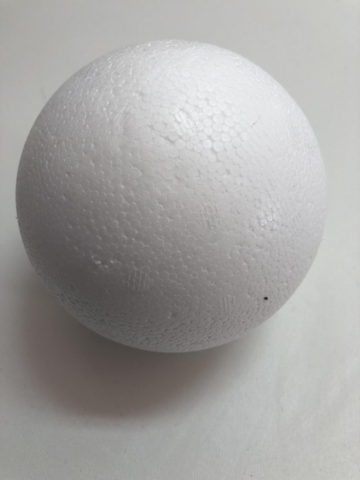 Styroporkugle Ø 100 mm