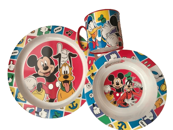 MICKEY & VENNER SPISESÆT
