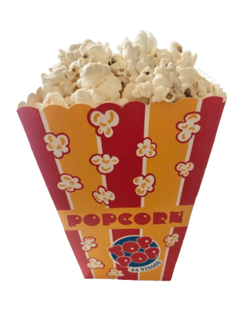 BÆGER TIL POPCORN 10 STK.