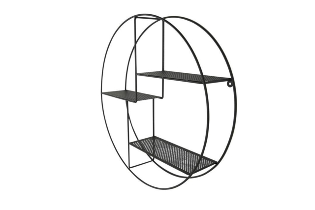 JOY VÆGREOL I SORT PULVERLAKERET JERN