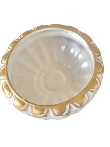 Keramik Opsats med Guldfarve