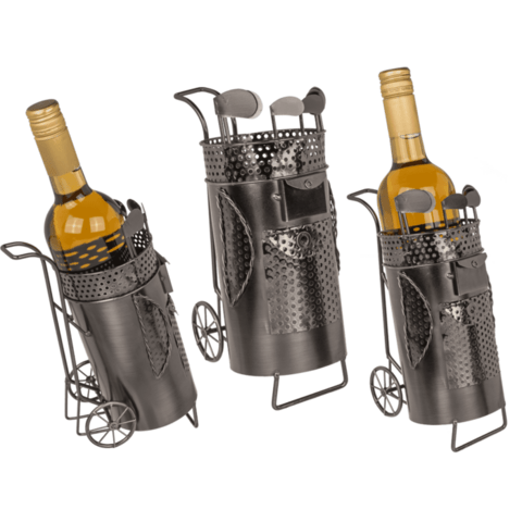 GOLF TASKE VINHOLDER I METAL