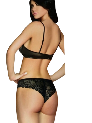 Blonde BH Sæt i Sort, Brittan