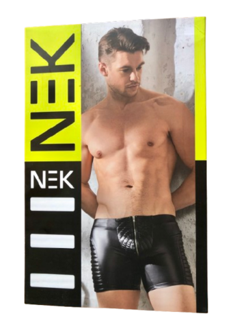 Herre Wetlook Biker Pants med Lynlås