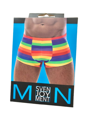 Herre Boxershorts i Regnbuefarver