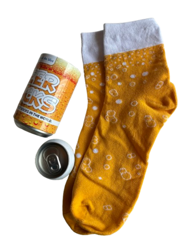 Øl Strømper i Metaldåse