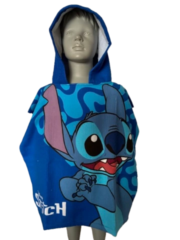 DISNEY STITCH BADEPONCHO