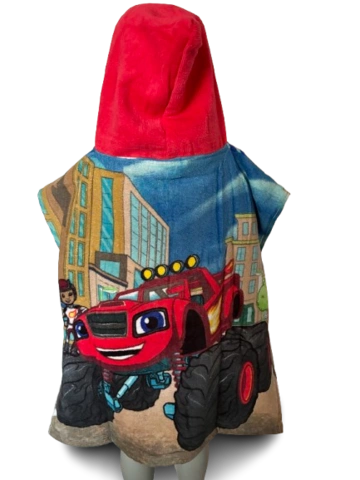 MONSTER CAR BADEPONCHO
