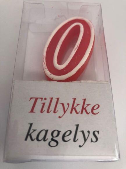 Fødselsdags tal lys