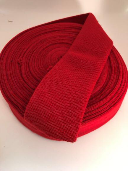 Tubestrik, rød 6 cm. 10 meter