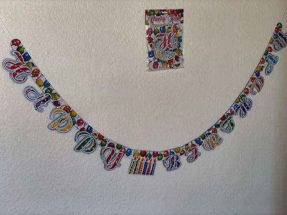 Guirlande Happy Birthday