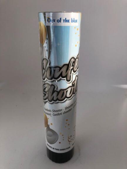 Confetti Shooter Sølv