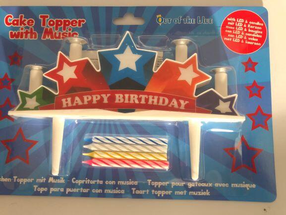 Kage topper med musik