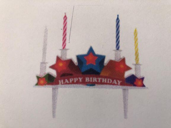 Kage topper med musik