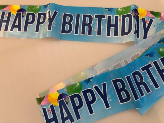 Fest afspærring, Happy Birthday