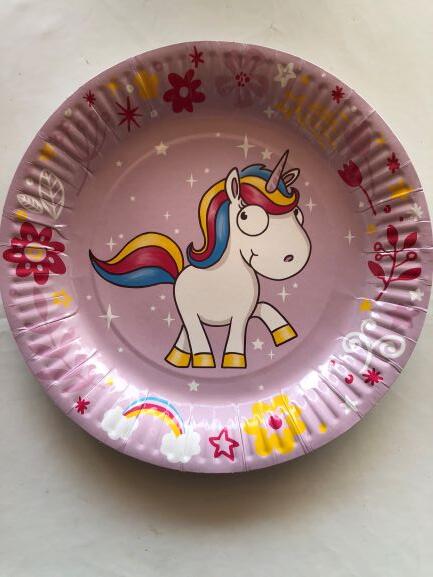 Enhjørning Tallerkener