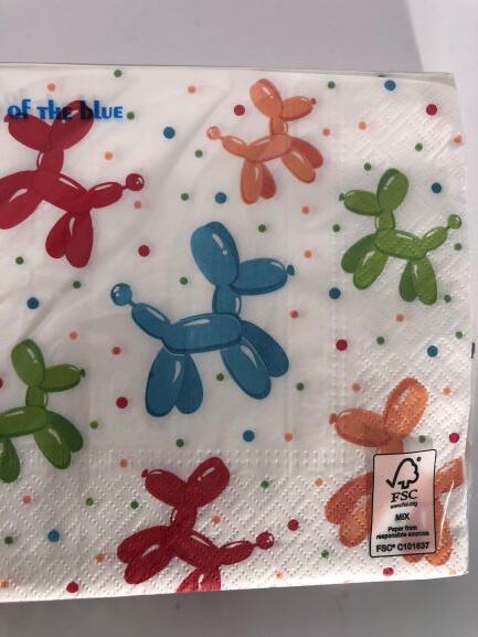 Fødselsdags Servietter