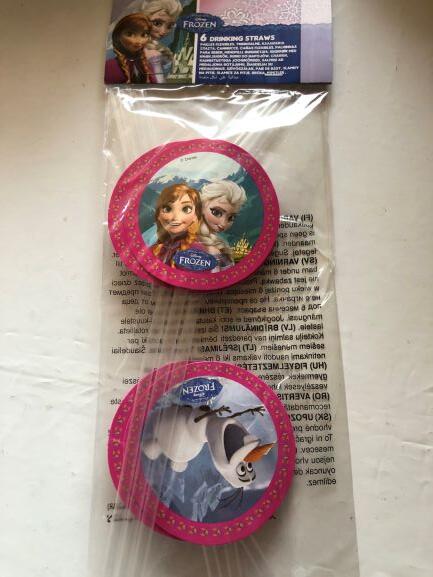 Disney Frozen Sugerør