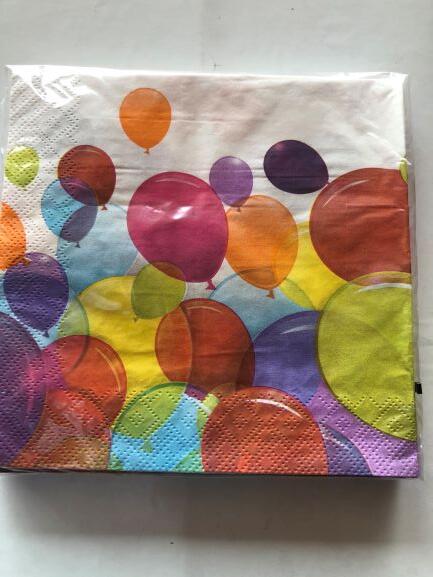 Servietter Med Balloner
