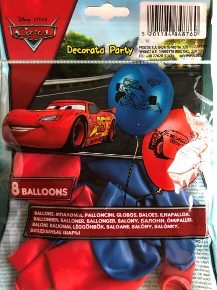 Disney Cars Balloner