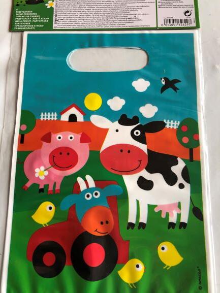 Party Pose Med Bondegårdsmotiv