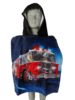 FIRE TRUCK BADEPONCHO