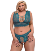 Plus Size Blonde BH Sæt